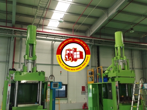 Nâng cẩu lắp ráp máy tại công ty PYUNGIL VINA (2023 )