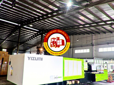 Nâng hạ Máy ép nhựa YIZUMI - Đức Hòa - Tây Ninh