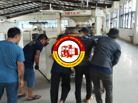 Chuyên chở máy móc ,đưa thiết bị lên tầng (tập đoàn HENG FENG 2021 )